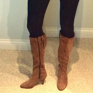 Vintage suede boots